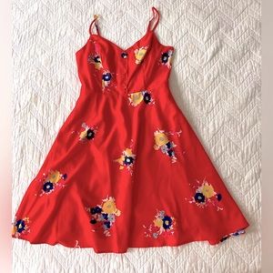 NWT ModCloth Floral Sundress